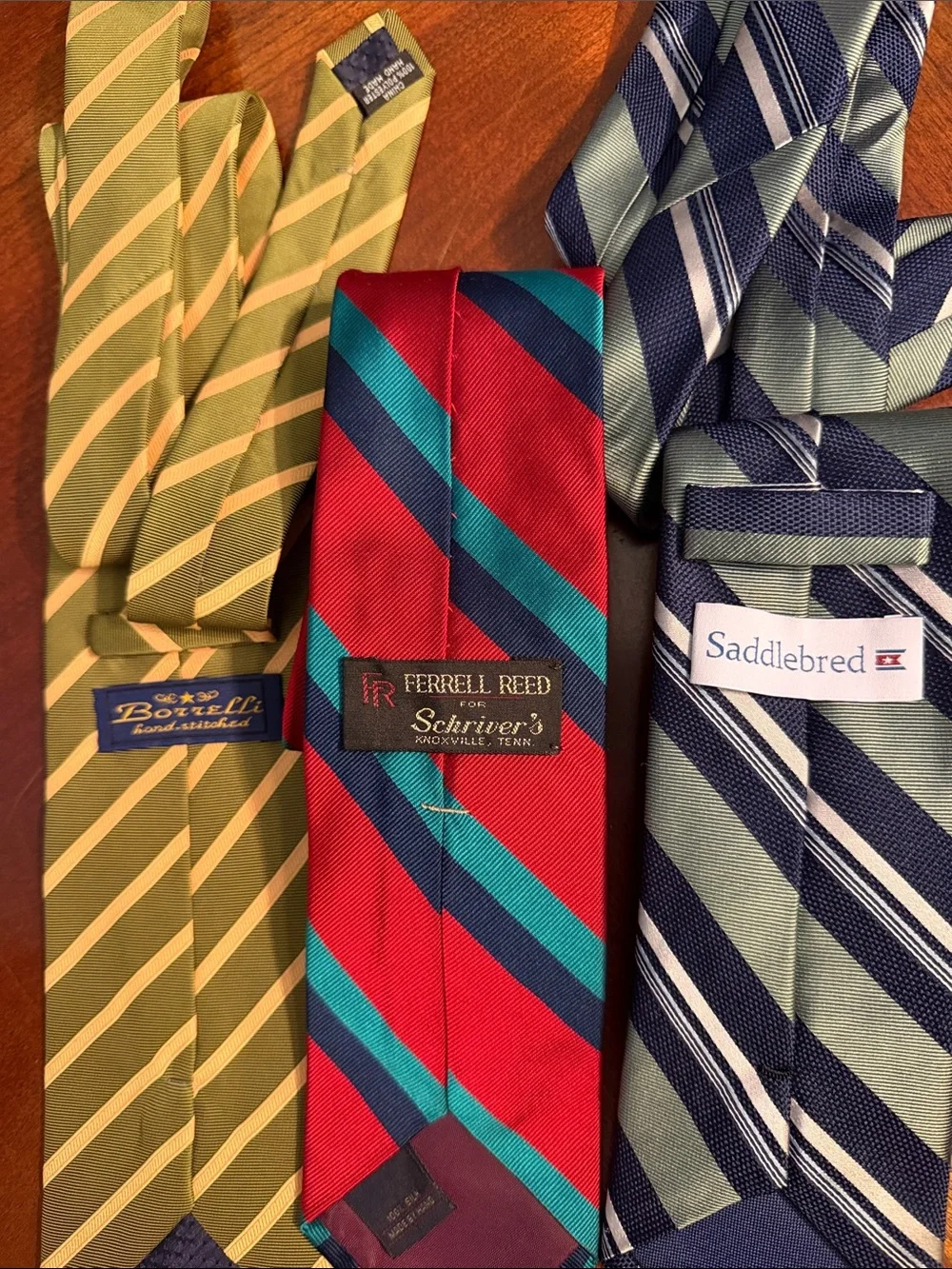 Classic Striped Three Tie bundle